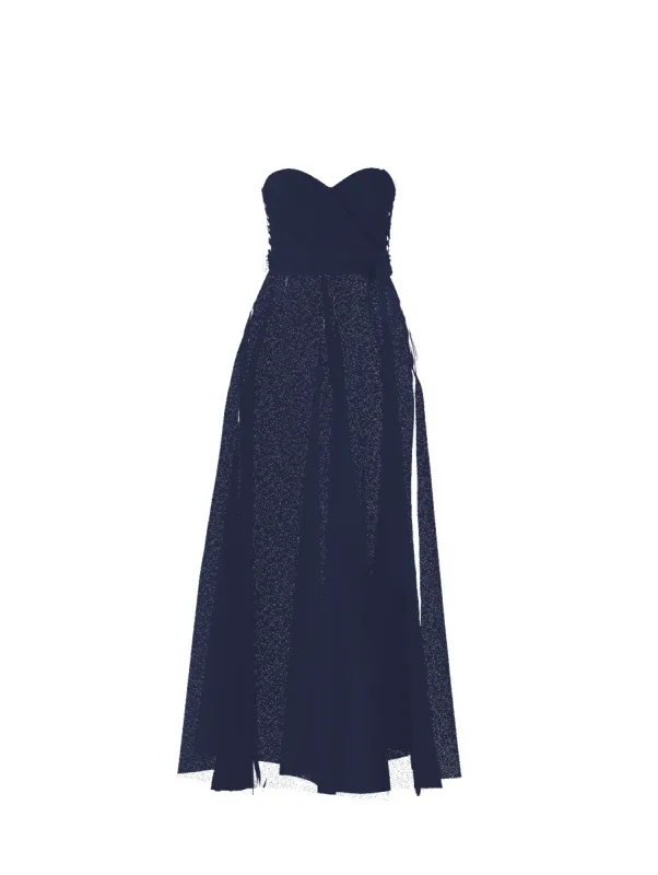 Bodice(Jaycie), Skirt(Cerisa),Belt(Sash), french-blue sold by Amsale