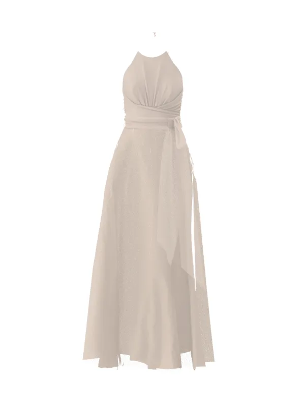 Bodice(Jayla), Skirt(Cerisa),Belt(Sash), fawn sold by Amsale