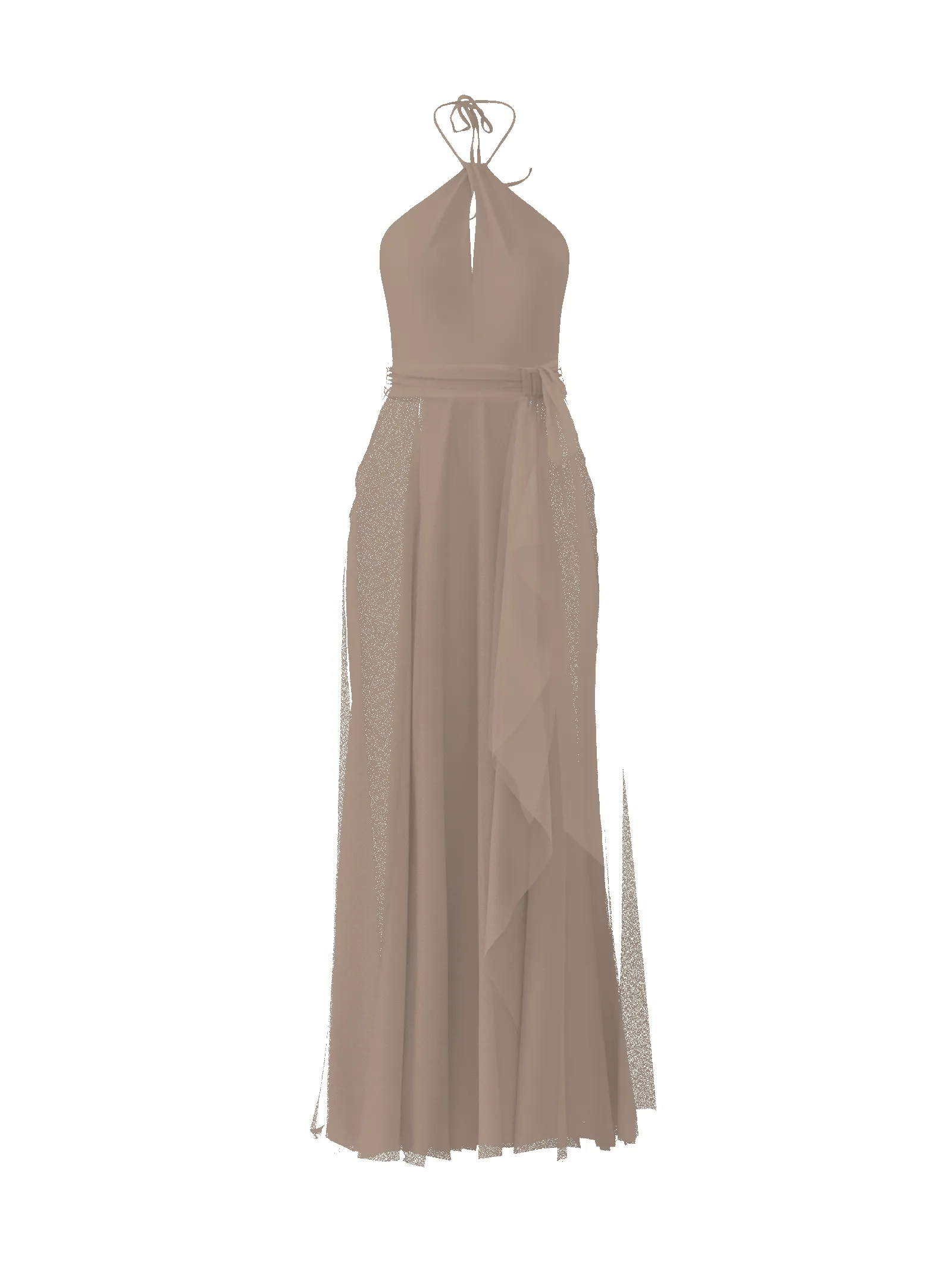 Bodice(Colby), Skirt(Jaycie),Belt(Sash), latte sold by Amsale