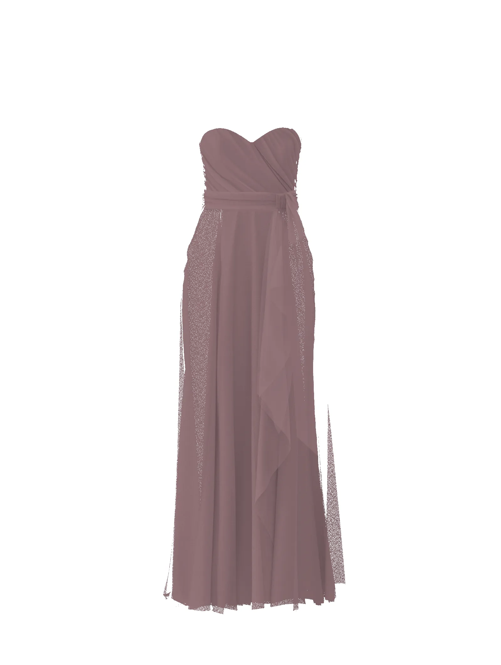 Bodice(Jaycie), Skirt(Jaycie),Belt(Sash), mauve sold by Amsale