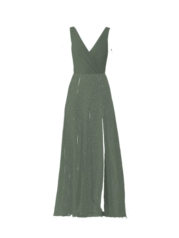 Bodice(Ava), Skirt(Arabella), olive sold by Amsale