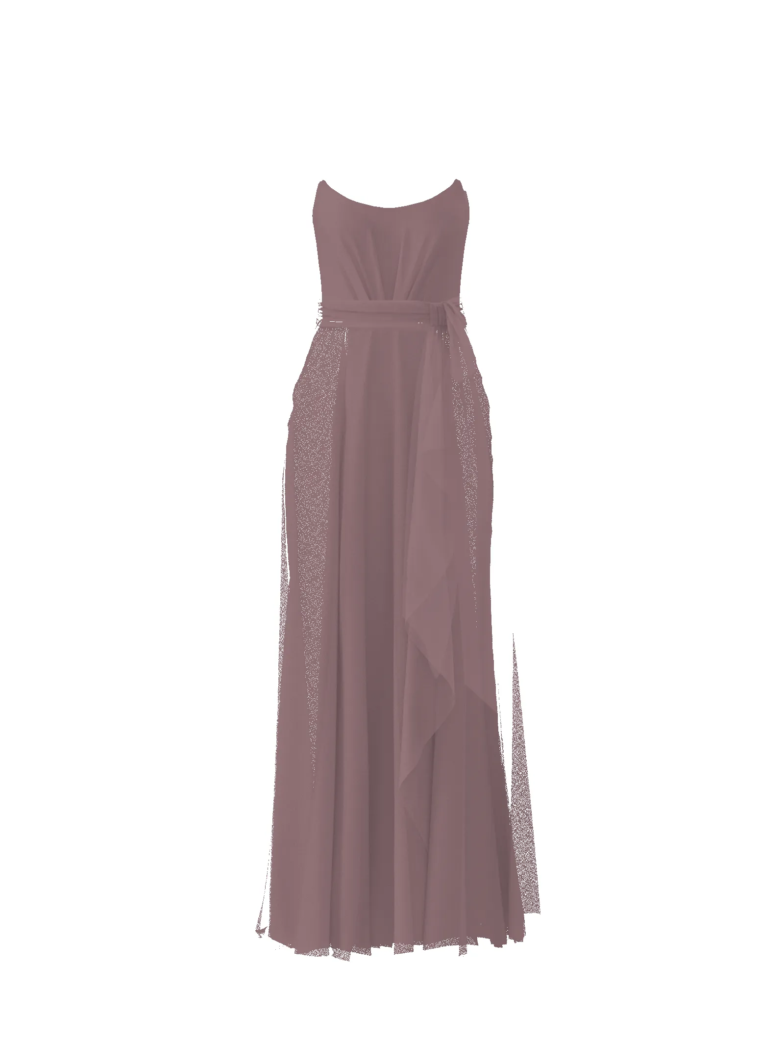 Bodice(Campbell), Skirt(Jaycie),Belt(Sash), mauve sold by Amsale