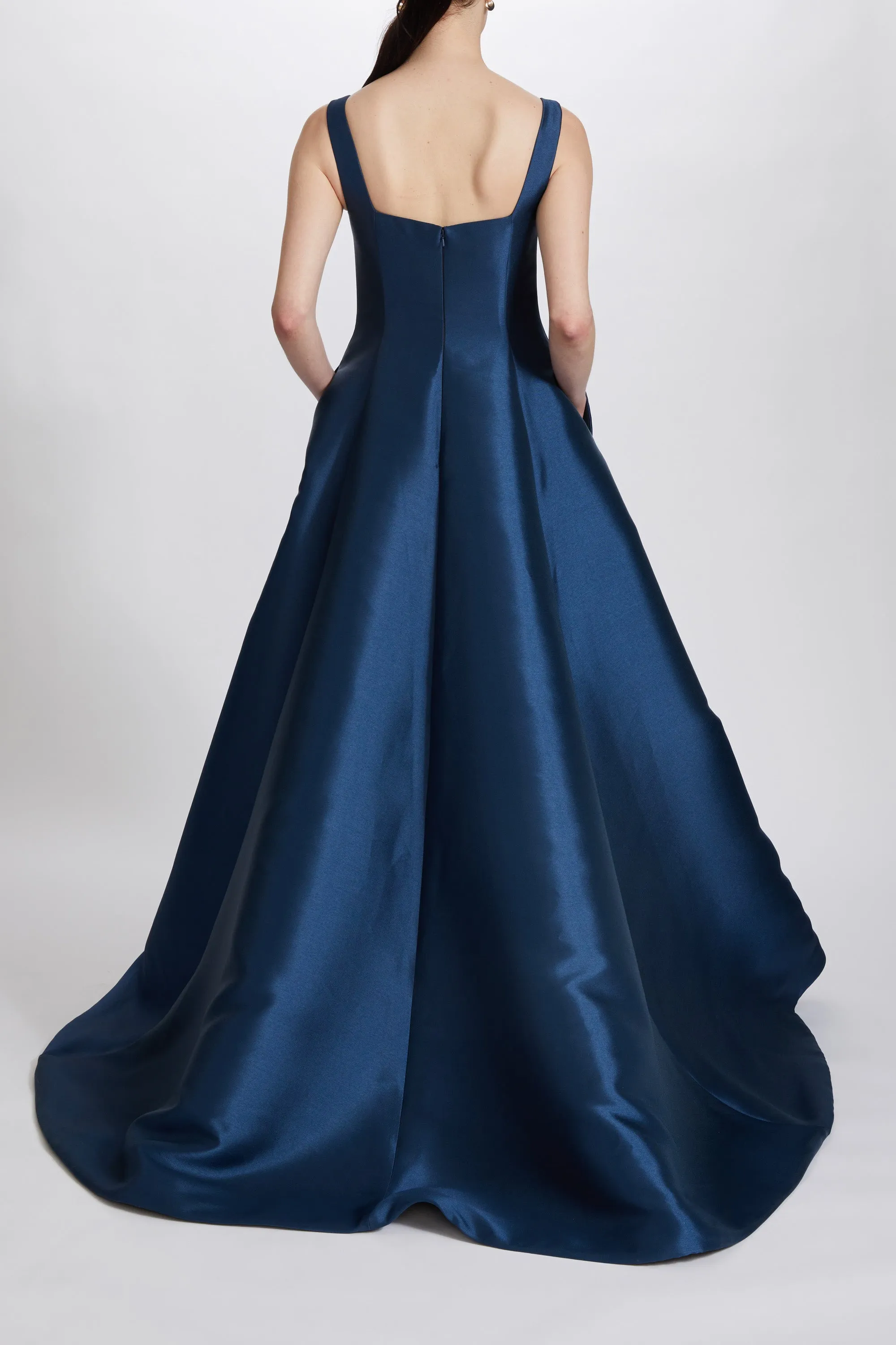 Mikado A-line gown sold by Amsale product image thumbnail 3