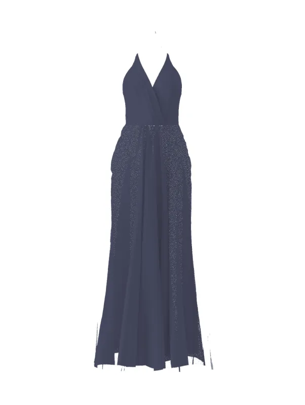 Bodice(Carmelle), Skirt(Justine), blue-steel sold by Amsale