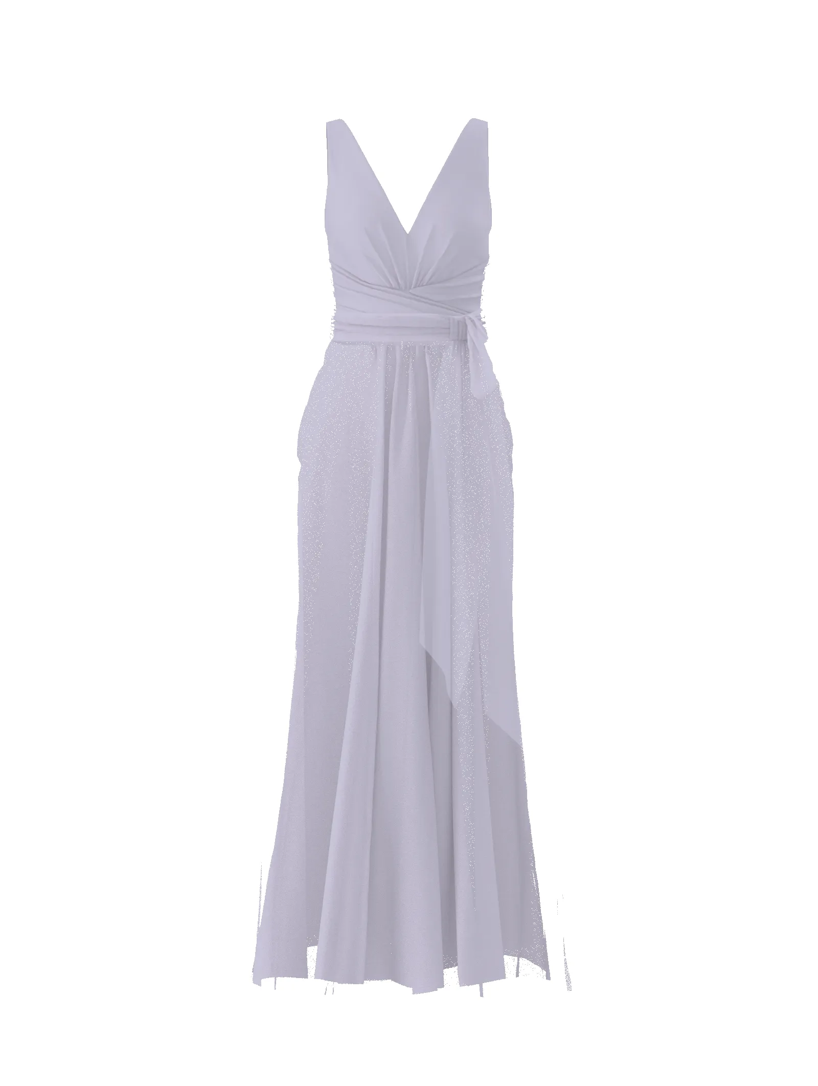 Bodice(Justine), Skirt(Justine),Belt(Sash), lilac sold by Amsale