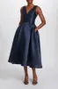 Mikado Tea-Length Dress sold by Amsale
