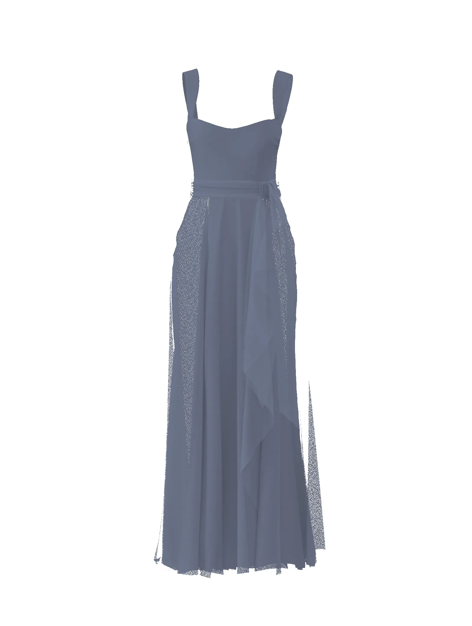 Bodice(Alexis), Skirt(Jaycie),Belt(Sash), slate sold by Amsale