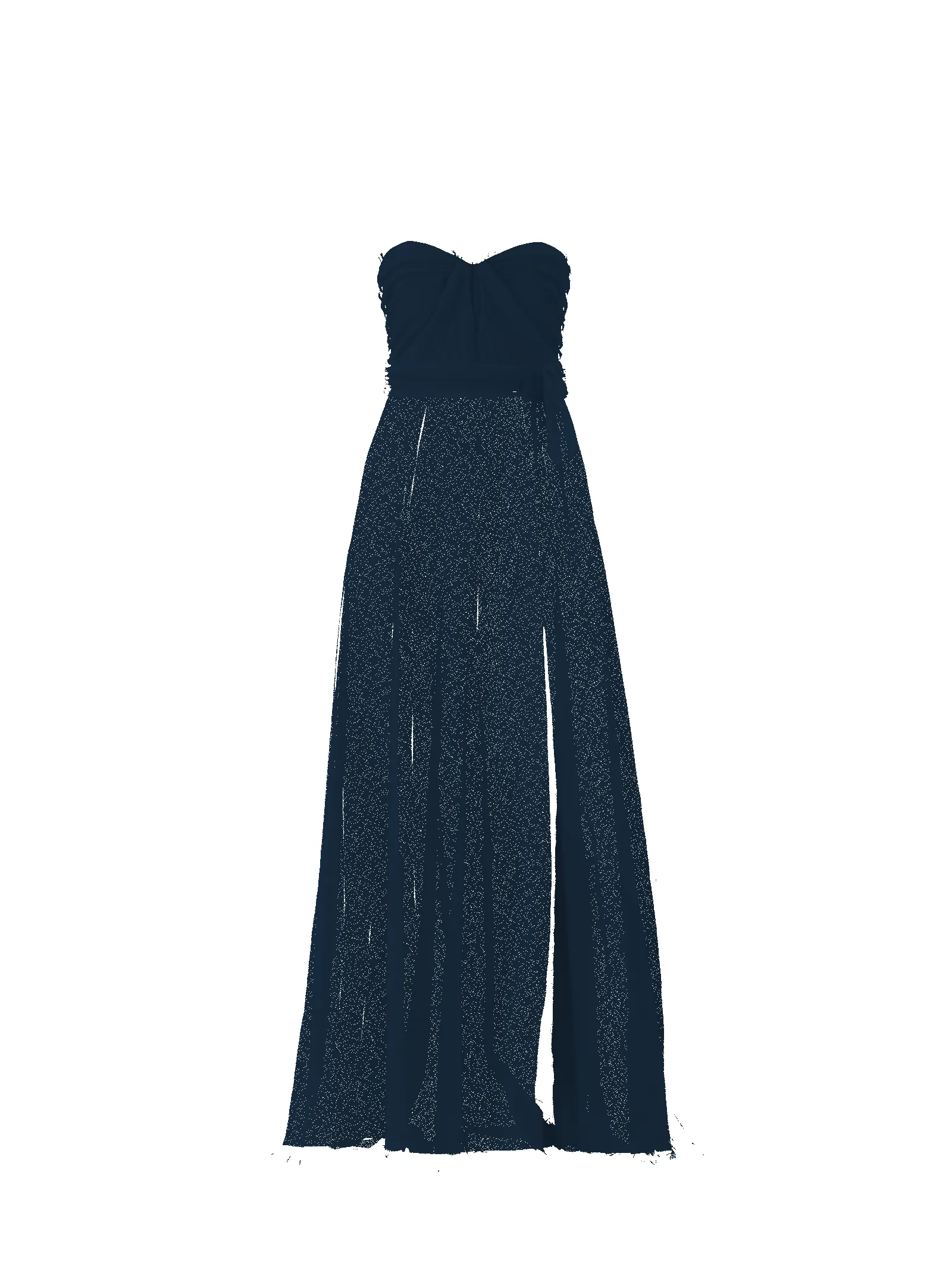 Bodice(Cerisa), Skirt(Arabella),Belt(Sash), navy sold by Amsale