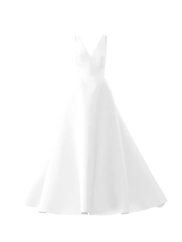 Bodice(V neck), Skirt(Bleecker), sold by Amsale