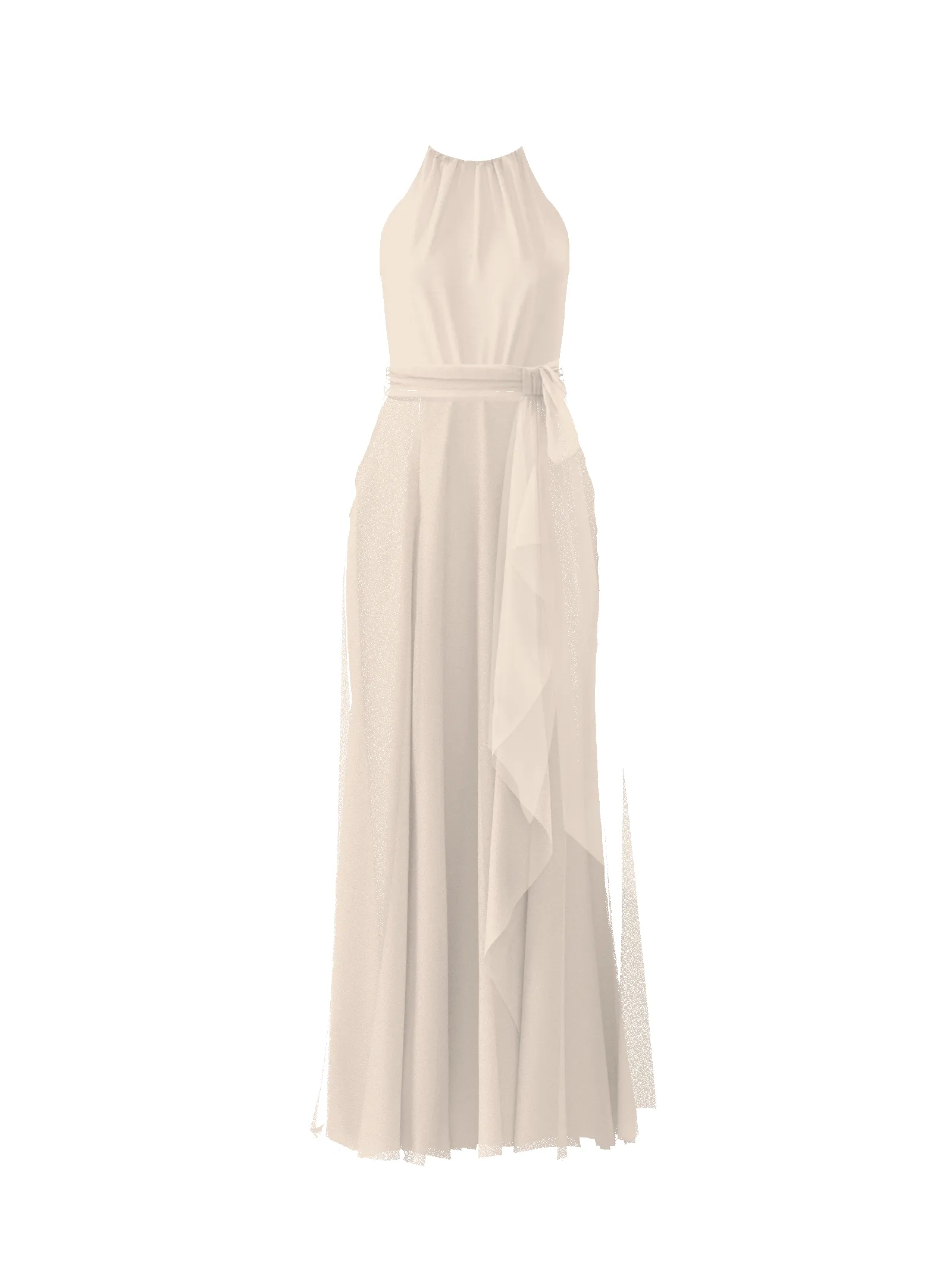 Bodice(Kyra), Skirt(Jaycie),Belt(Sash), cream sold by Amsale