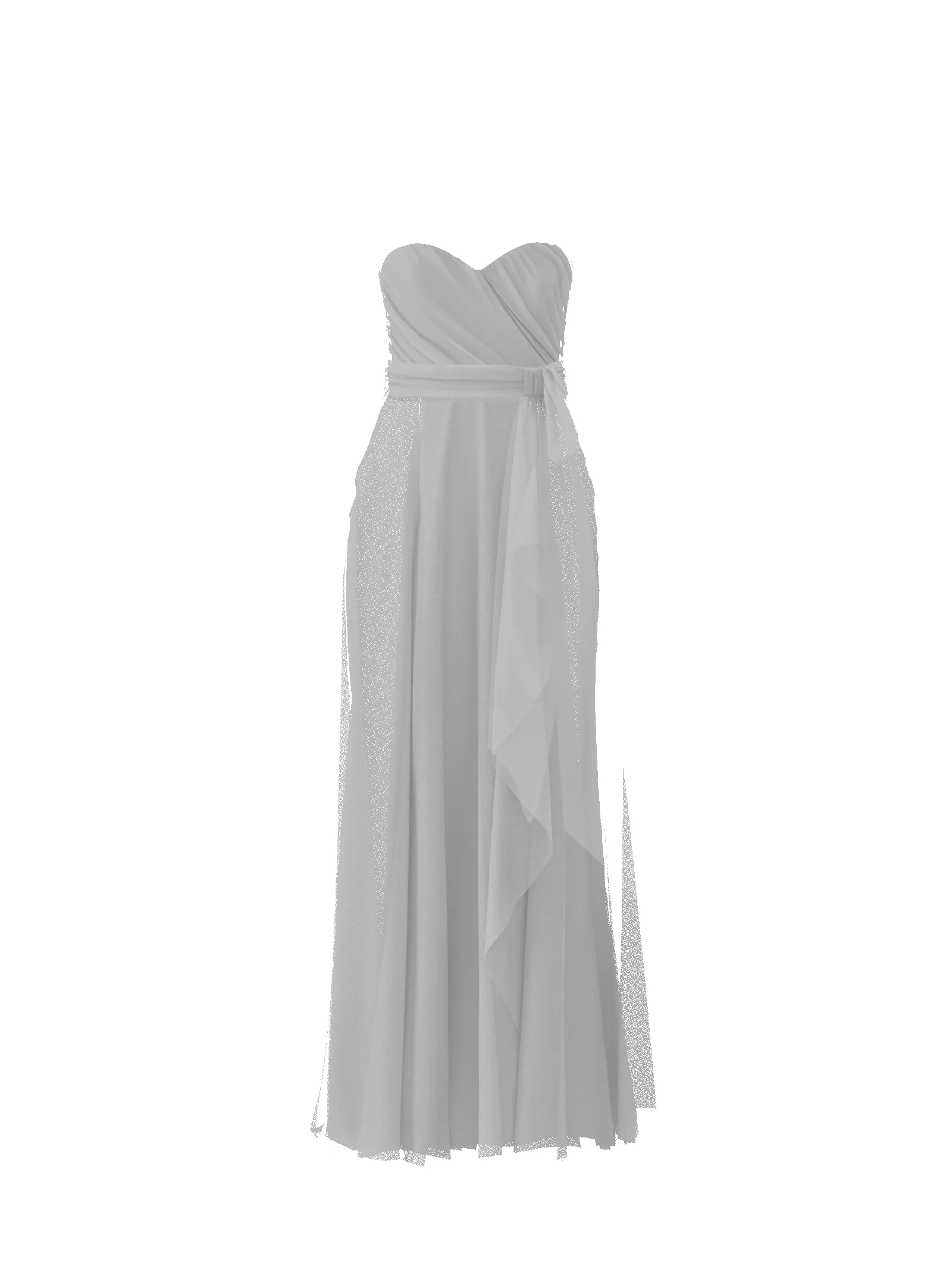 Bodice(Jaycie), Skirt(Jaycie),Belt(Sash), platinum sold by Amsale