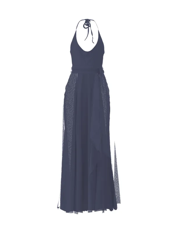Bodice(Daryn), Skirt(Jaycie),Belt(Sash), blue-steel sold by Amsale