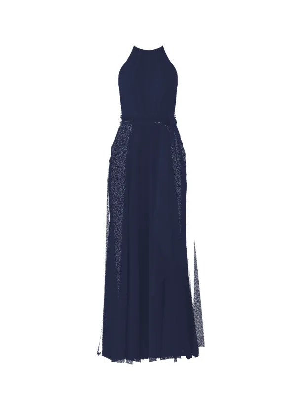 Bodice(Kyra), Skirt(Jaycie),Belt(Sash), french-blue sold by Amsale