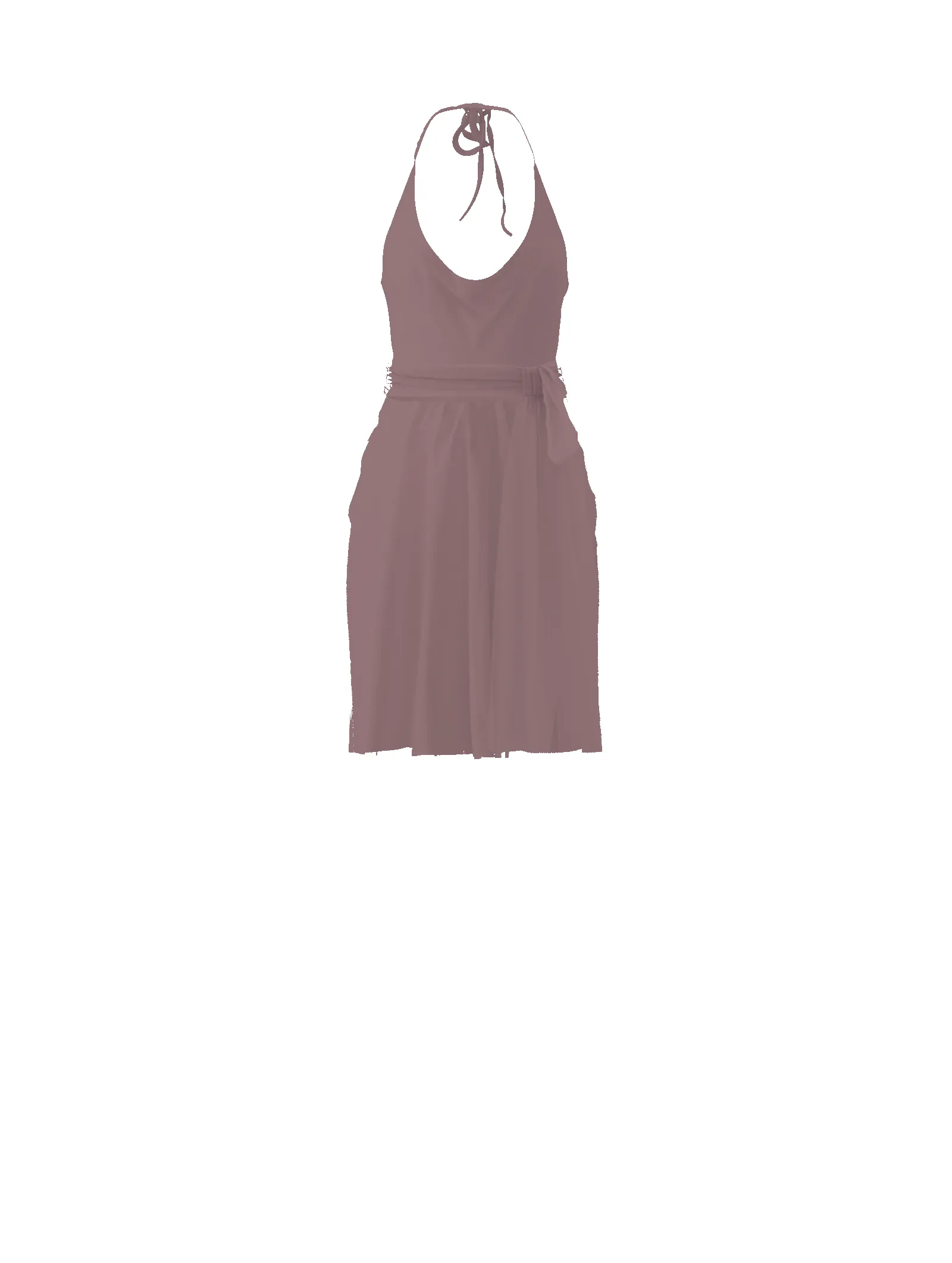 Bodice(Daryn), Skirt(Carla),Belt(Sash), mauve sold by Amsale