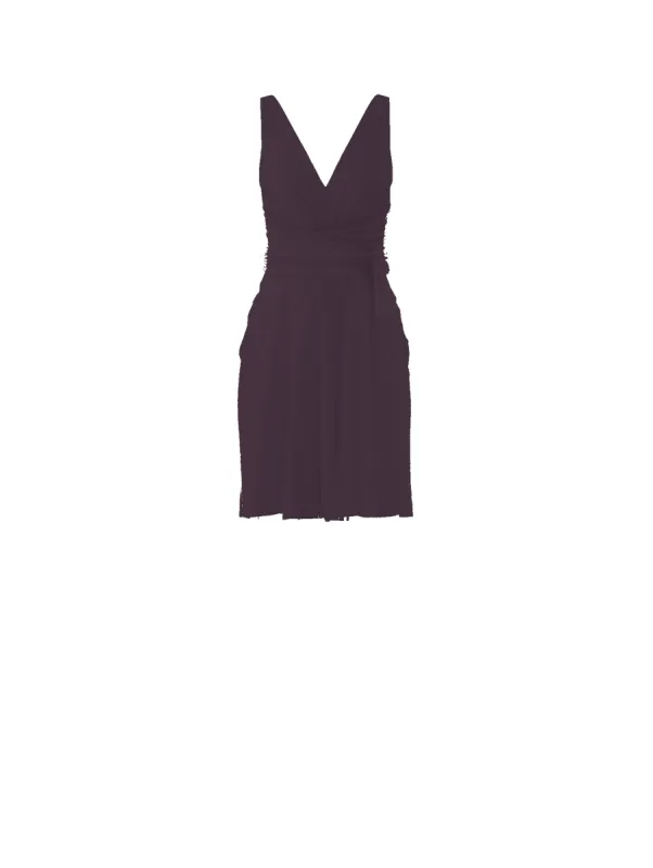 Bodice(Justine), Skirt(Carla),Belt(Sash), plum sold by Amsale