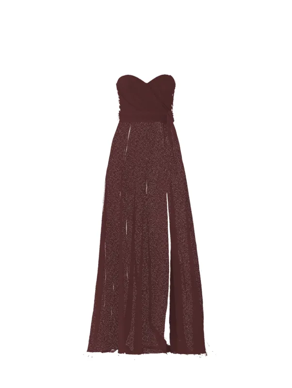 Bodice(Jaycie), Skirt(Arabella),Belt(Sash), ruby sold by Amsale
