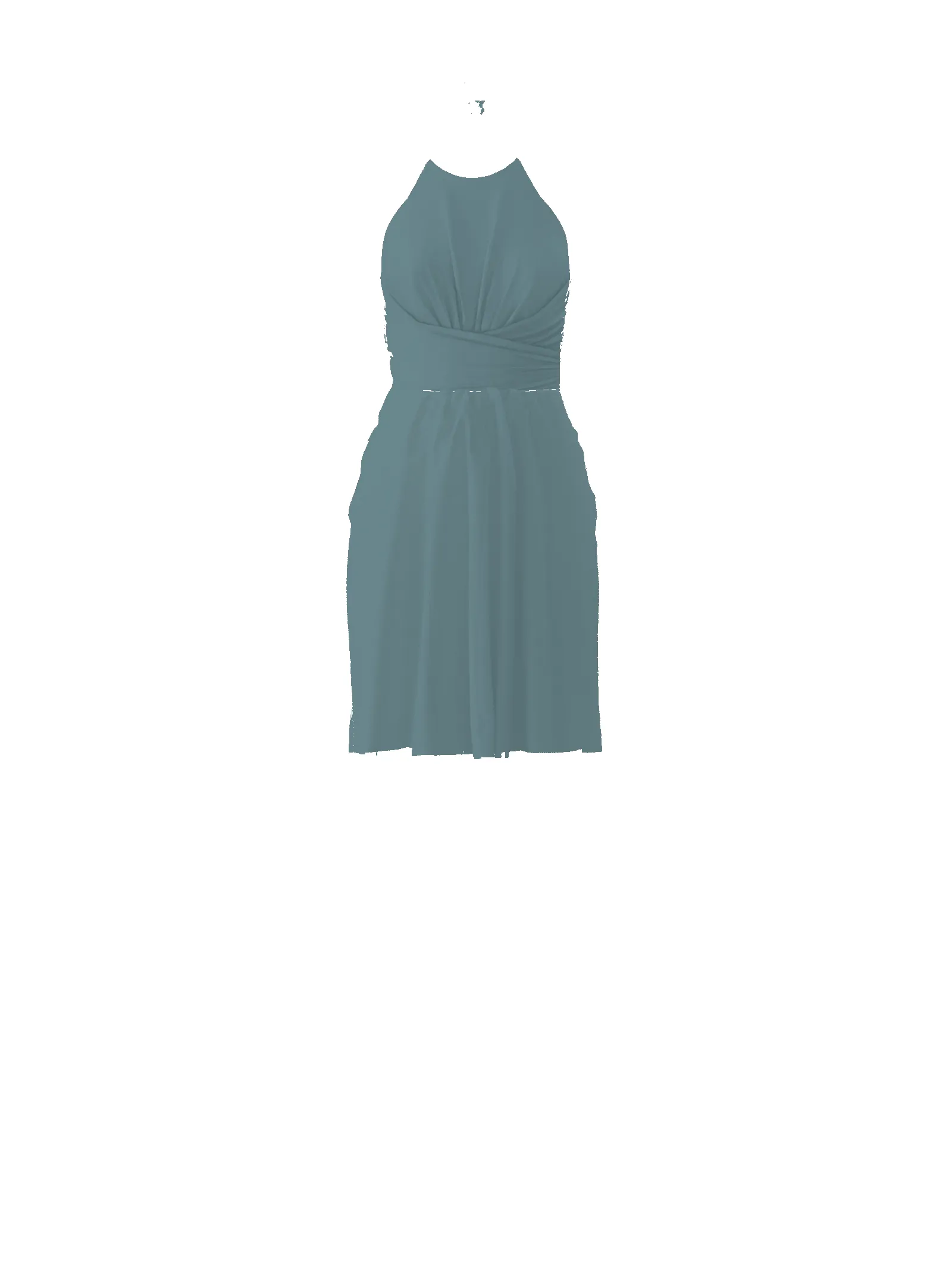 Bodice(Jayla), Skirt(Carla), teal sold by Amsale