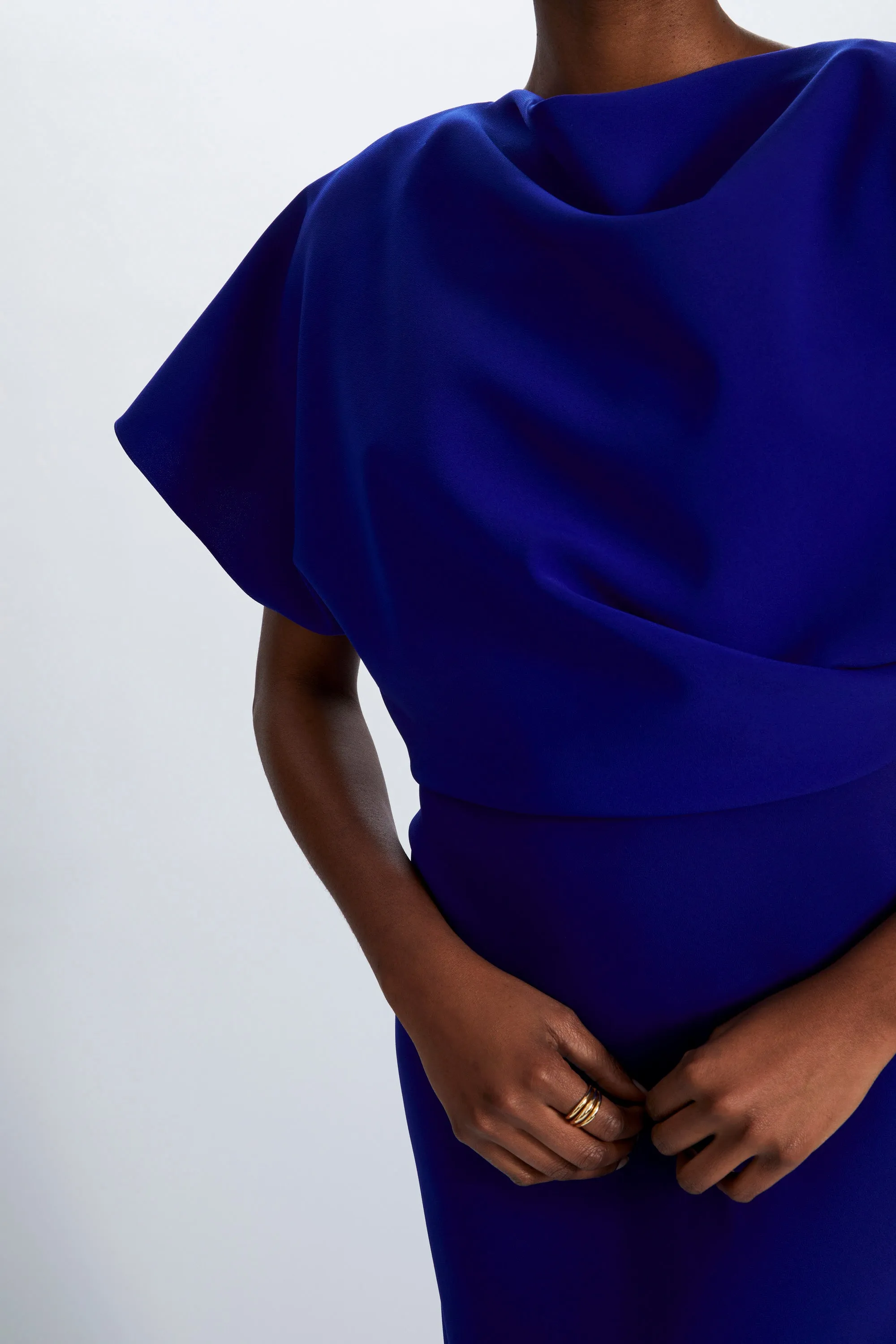 Crepe Draped Gown sold by Amsale product image thumbnail 5