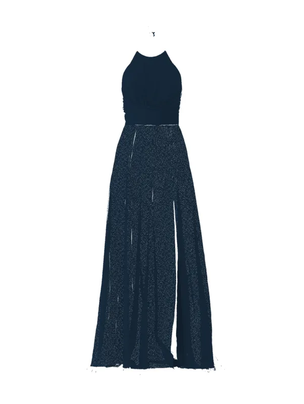 Bodice(Jayla), Skirt(Arabella), navy sold by Amsale