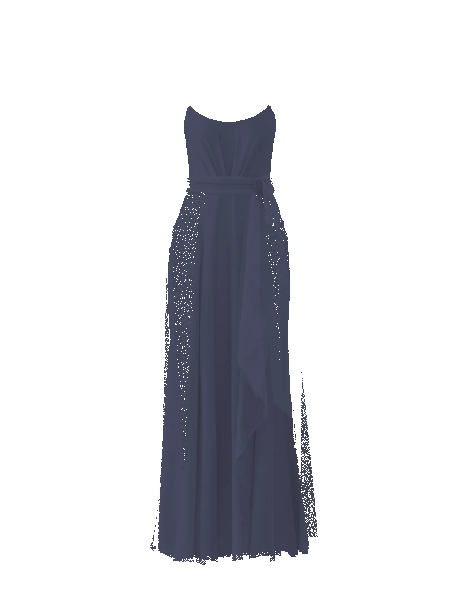 Bodice(Campbell), Skirt(Jaycie),Belt(Sash), blue-steel sold by Amsale