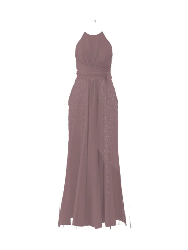 Bodice(Jayla), Skirt(Justine),Belt(Sash), mauve sold by Amsale