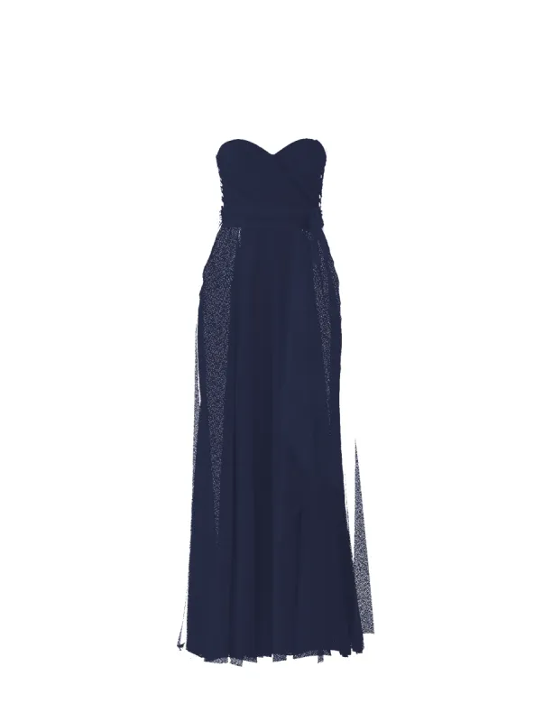 Bodice(Jaycie), Skirt(Jaycie),Belt(Sash), french-blue sold by Amsale