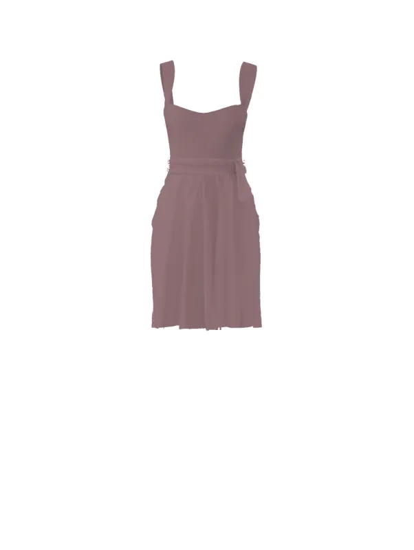 Bodice(Alexis), Skirt(Carla),Belt(Sash), mauve sold by Amsale