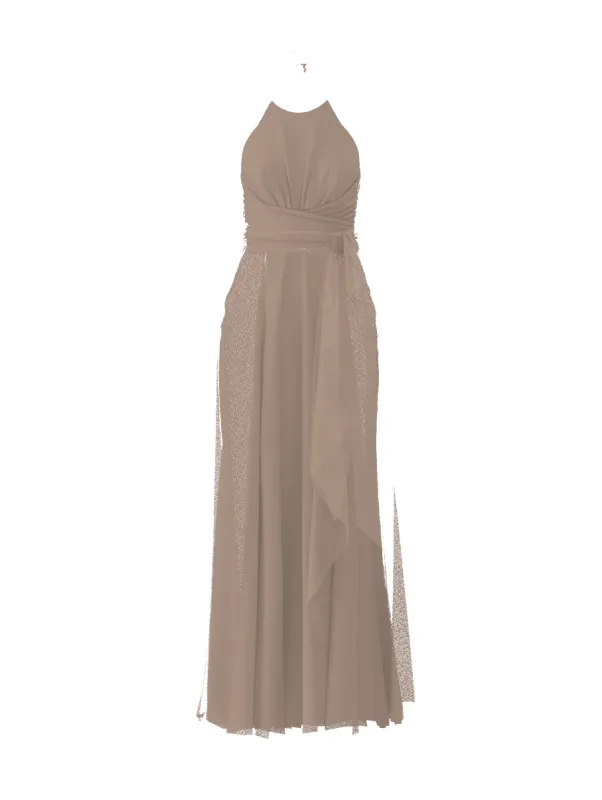 Bodice(Jayla), Skirt(Jaycie),Belt(Sash), latte sold by Amsale