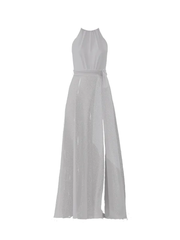 Bodice(Kyra), Skirt(Arabella),Belt(Sash), platinum sold by Amsale