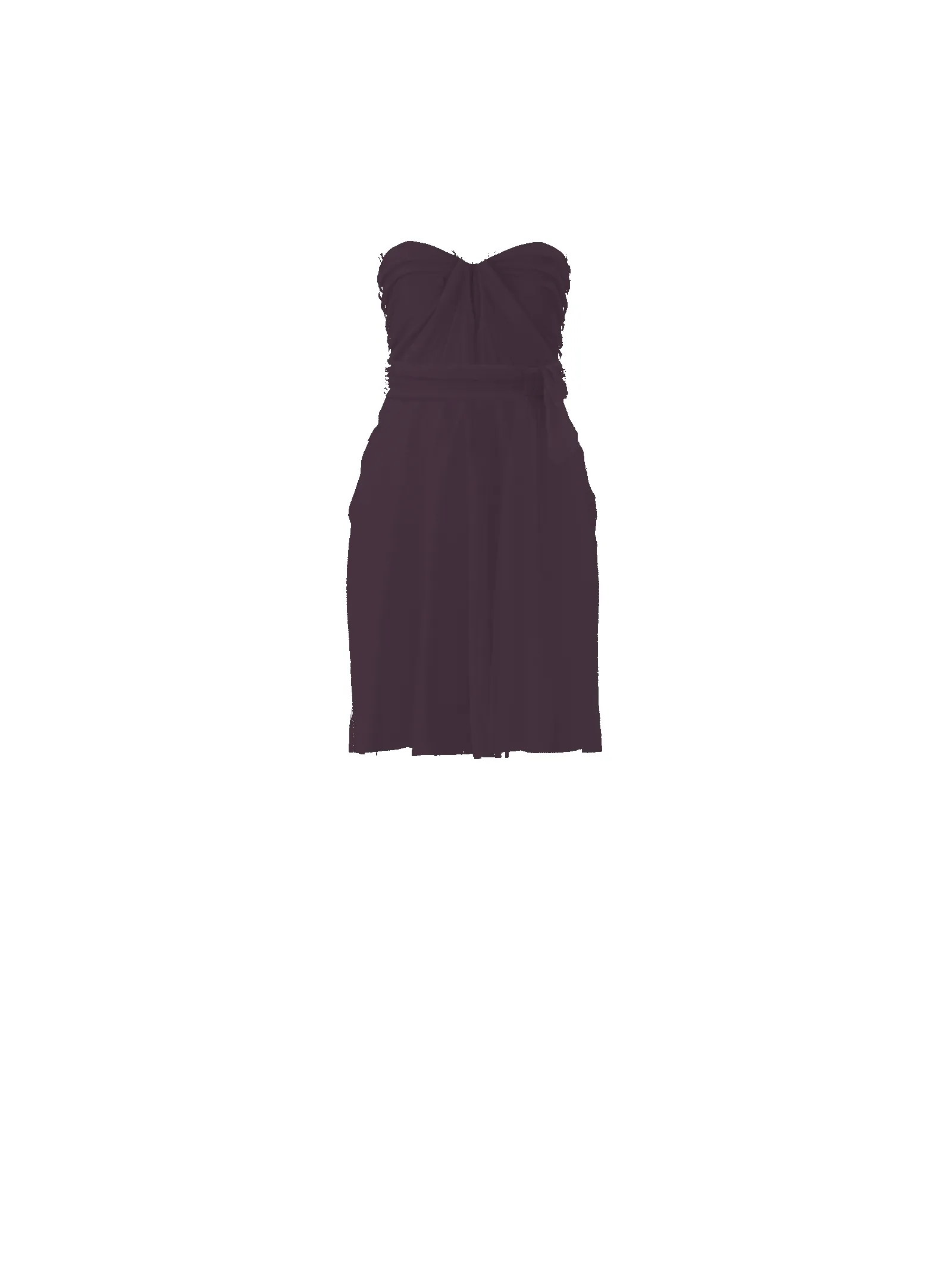 Bodice(Cerisa), Skirt(Carla),Belt(Sash), plum sold by Amsale