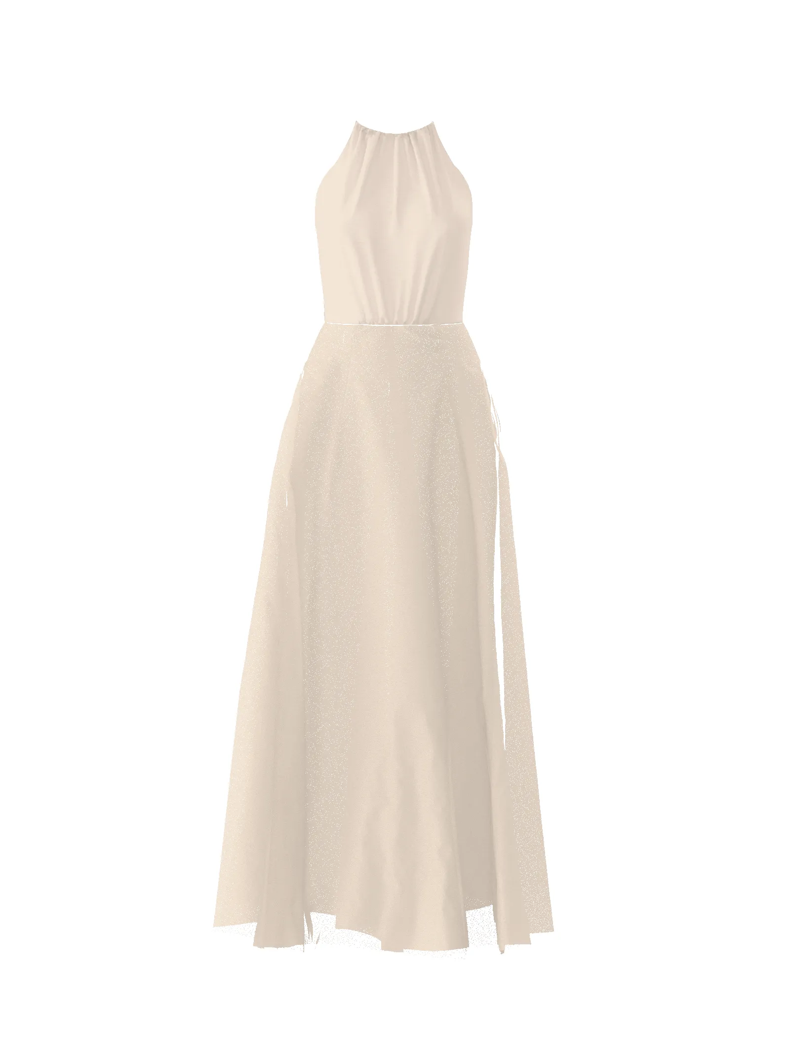 Bodice(Kyra), Skirt(Cerisa), cream sold by Amsale