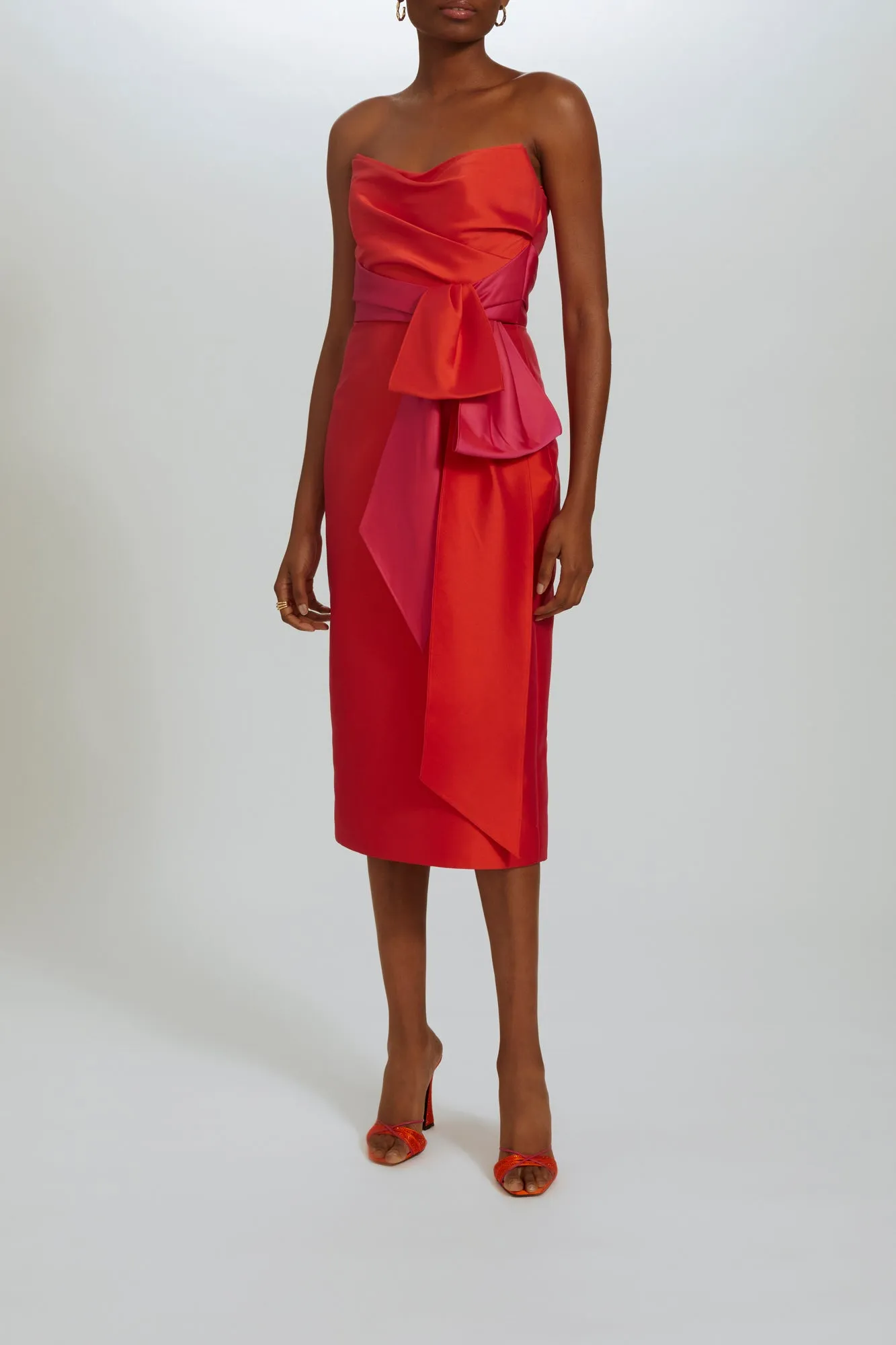 P533 - Coral sold by Amsale product image thumbnail 3