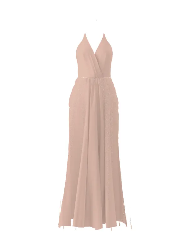 Bodice(Carmelle), Skirt(Justine), blush sold by Amsale