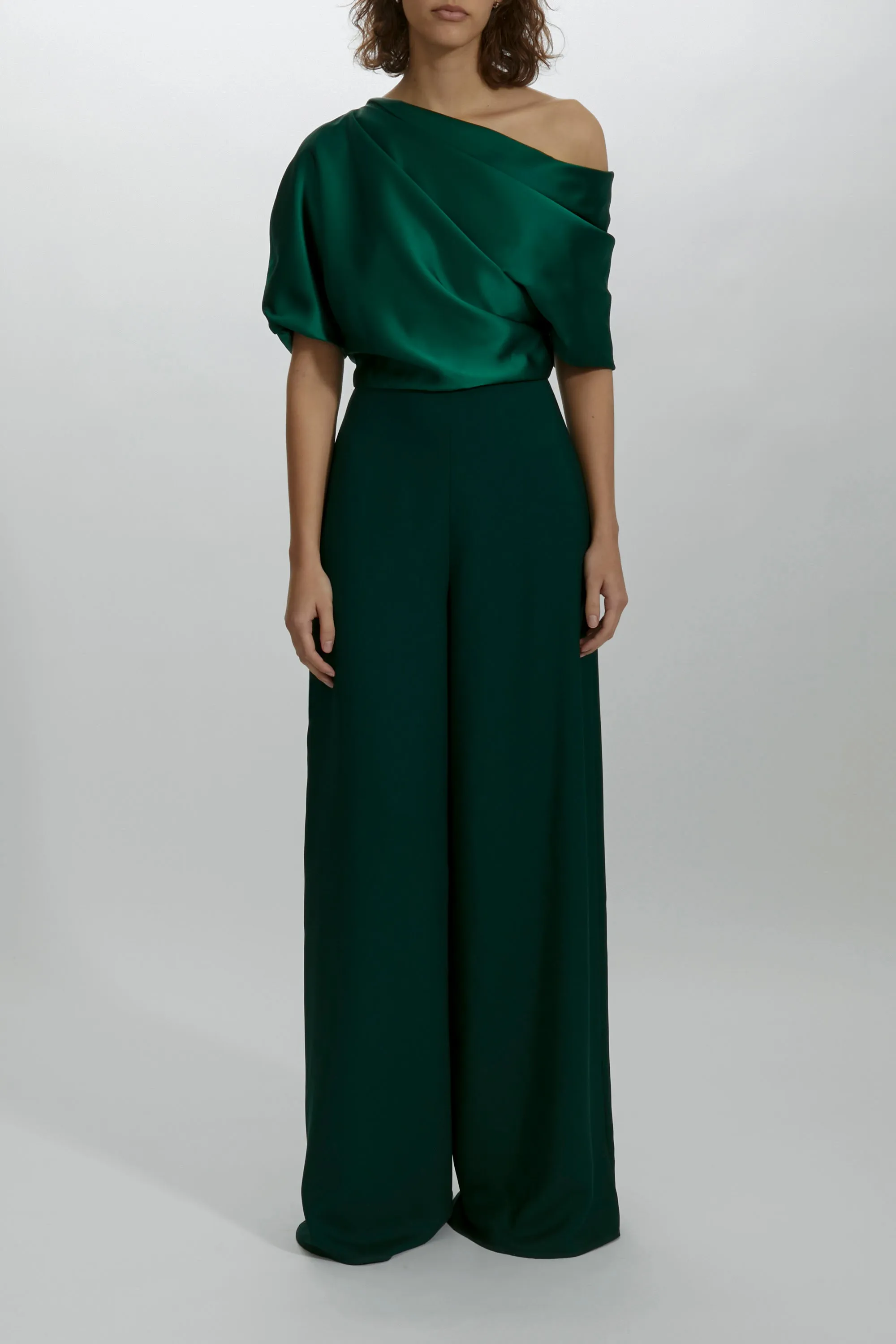 The Slouch Jumpsuit sold by Amsale product image thumbnail 3