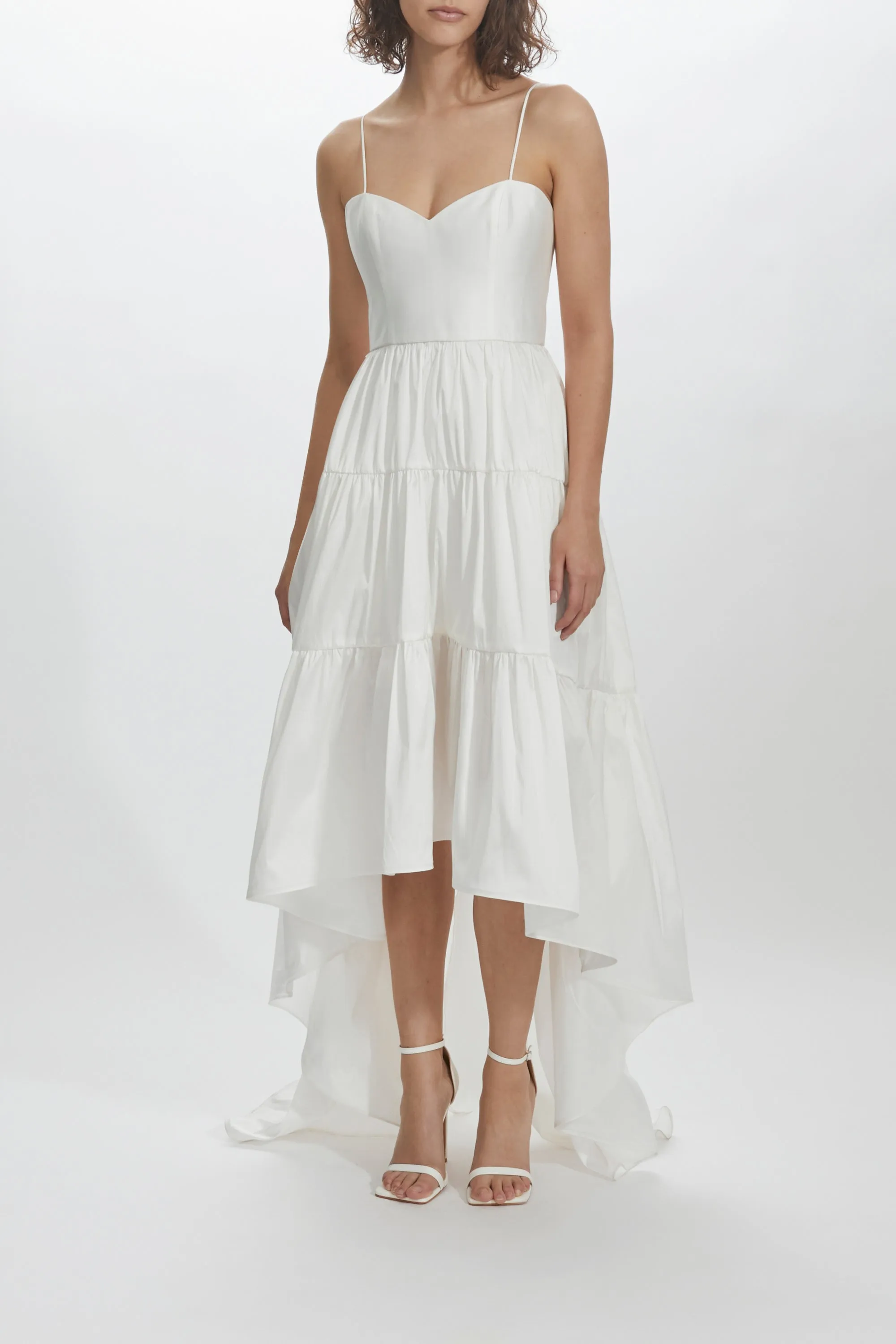 LW213 - Taffeta Sweetheart Dress sold by Amsale product image thumbnail 3