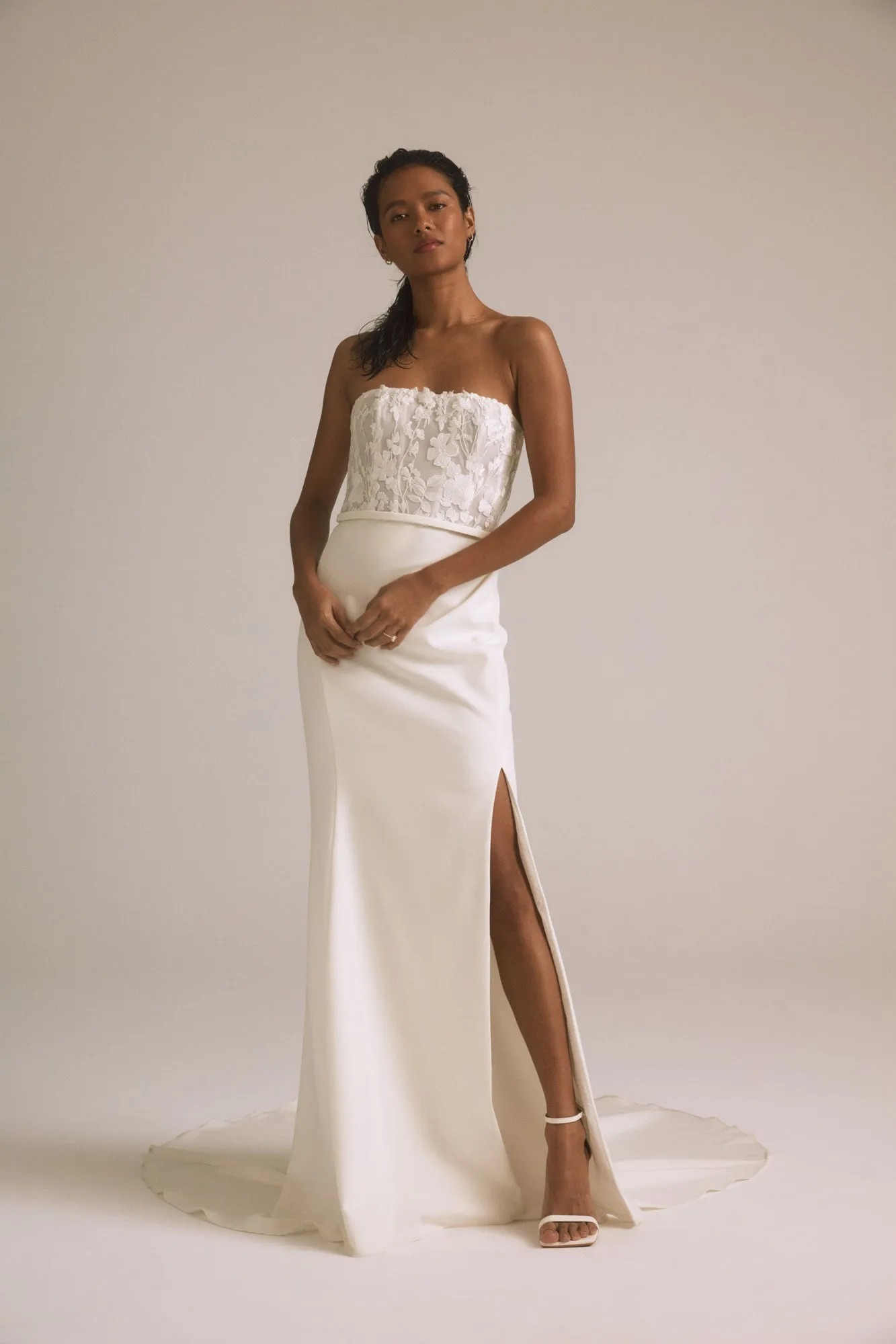 Elton - Ivory sold by Amsale product image thumbnail 4