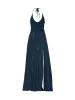 Bodice(Daryn), Skirt(Arabella),Belt(Sash), navy sold by Amsale