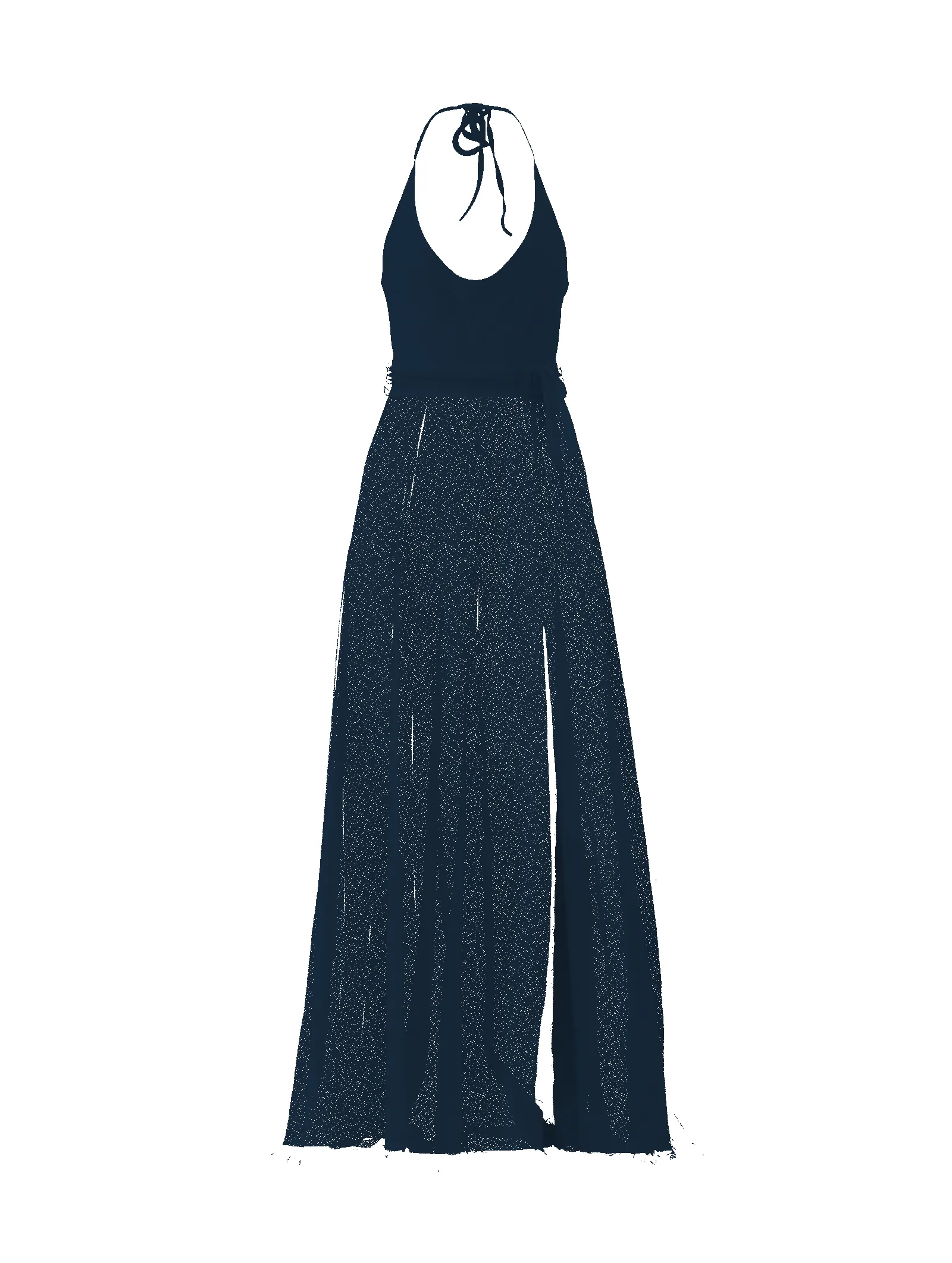 Bodice(Daryn), Skirt(Arabella),Belt(Sash), navy sold by Amsale