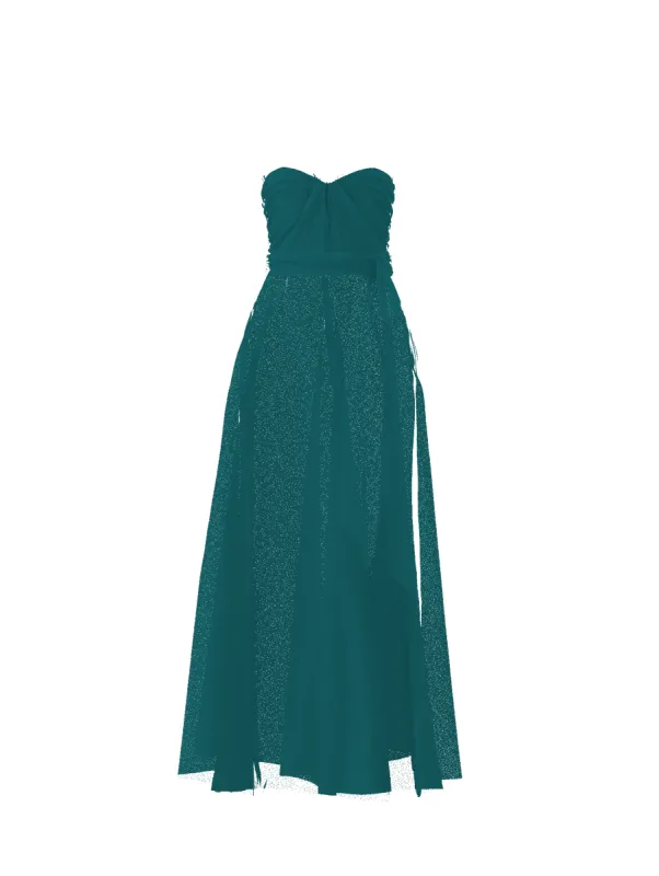 Bodice(Cerisa), Skirt(Cerisa),Belt(Sash), lagoon sold by Amsale