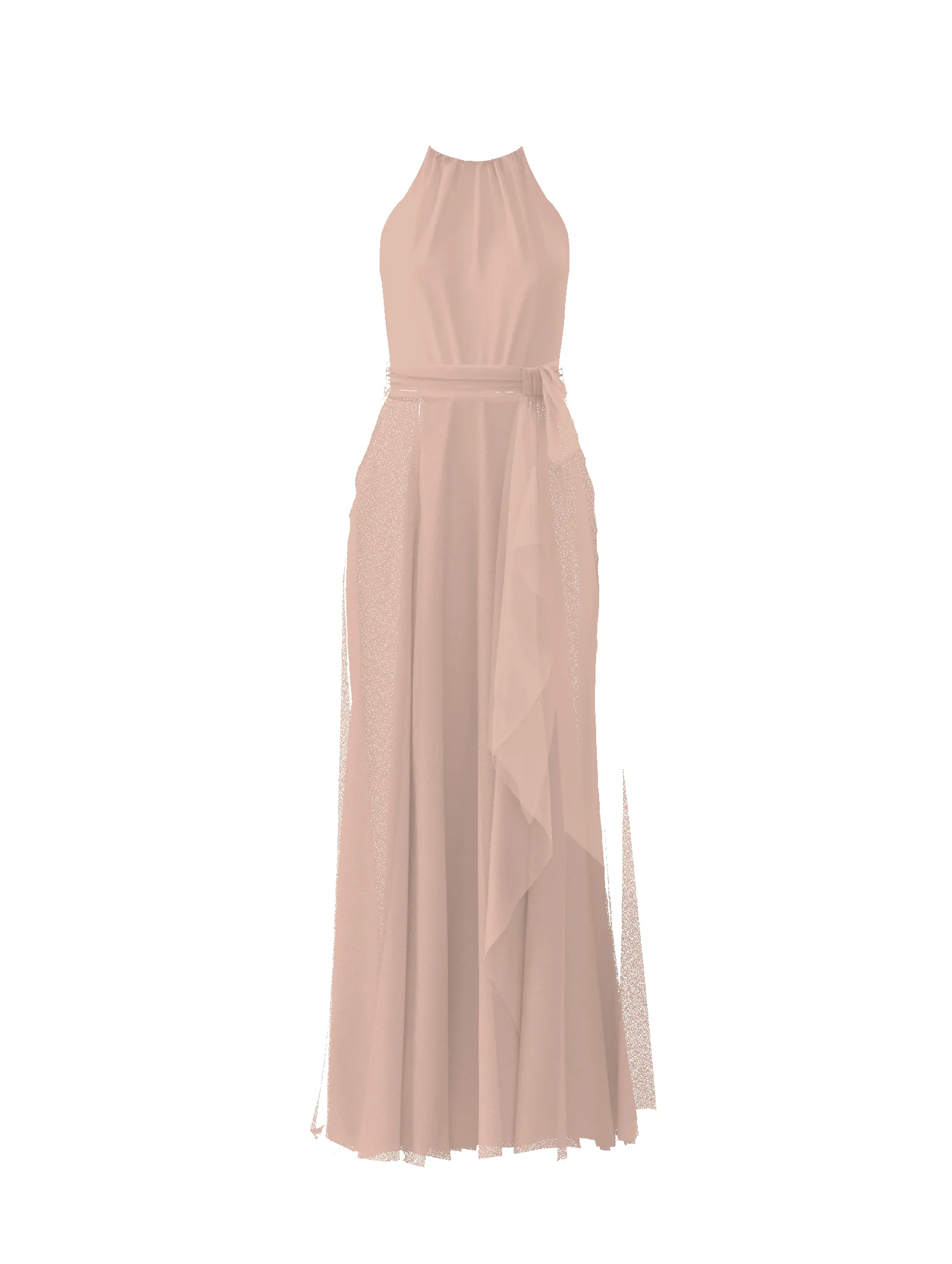 Bodice(Kyra), Skirt(Jaycie),Belt(Sash), blush sold by Amsale