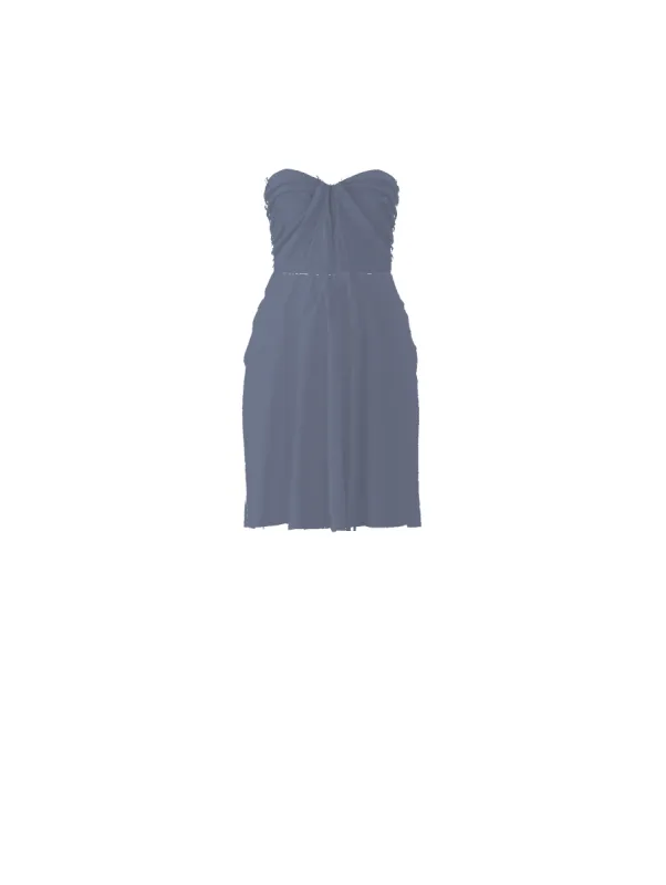 Bodice(Cerisa), Skirt(Carla), slate sold by Amsale