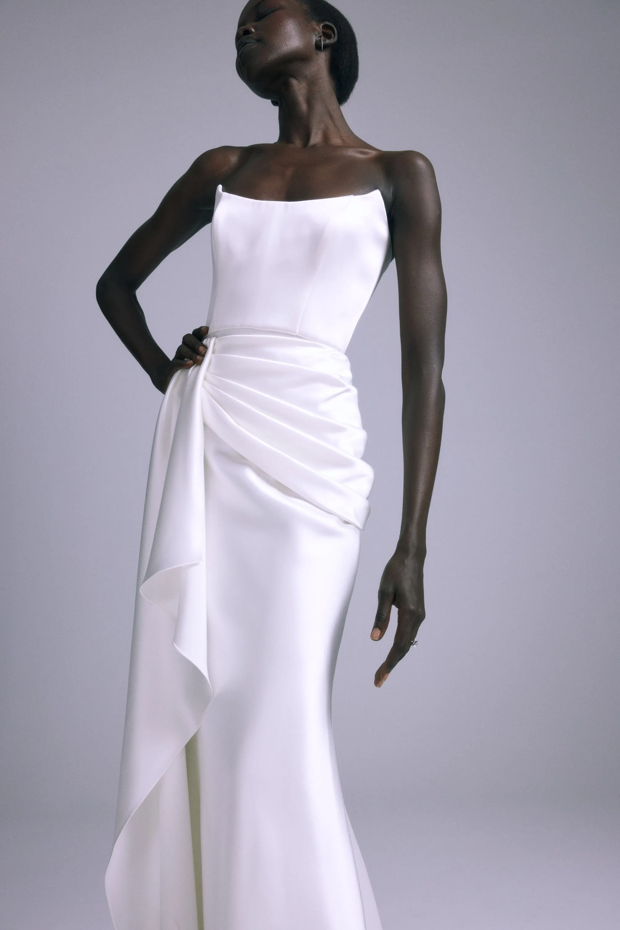 Satin Streamer sold by Amsale