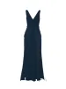 Bodice(Ava), Skirt(Justine),Belt(Sash), navy sold by Amsale