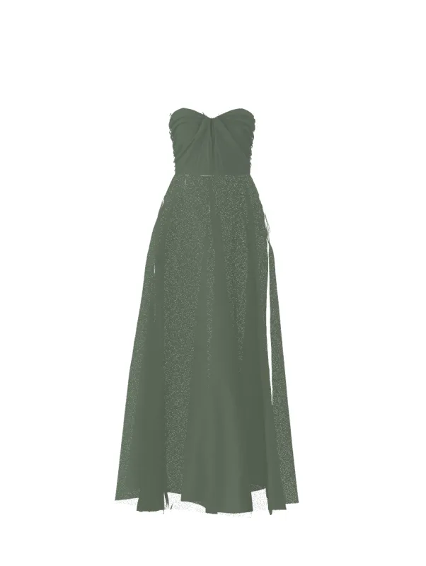 Bodice(Cerisa), Skirt(Cerisa), olive sold by Amsale
