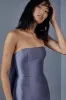 P371M - Mikado strapless gown - Slate sold by Amsale