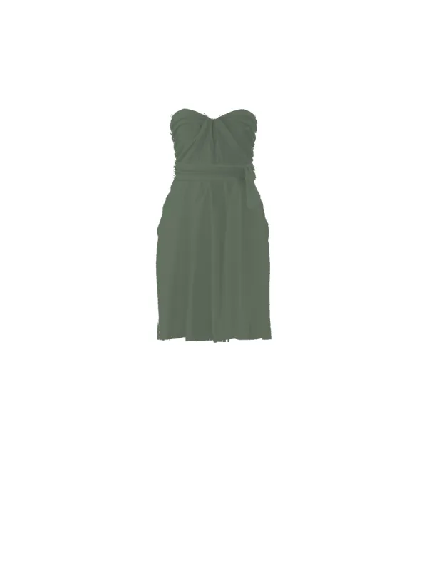 Bodice(Cerisa), Skirt(Carla),Belt(Sash), olive sold by Amsale