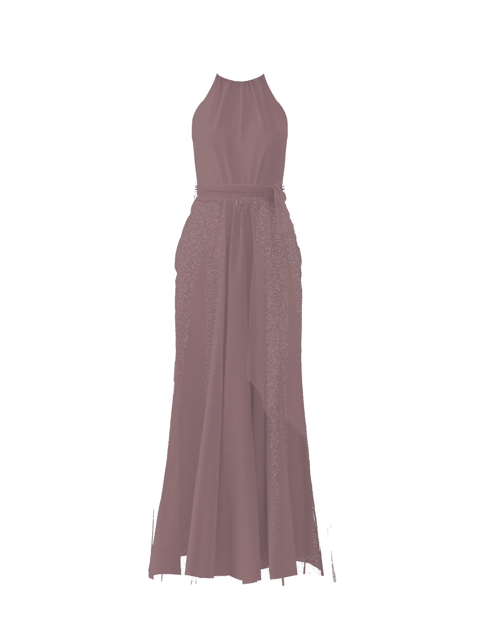 Bodice(Kyra), Skirt(Justine),Belt(Sash), mauve sold by Amsale