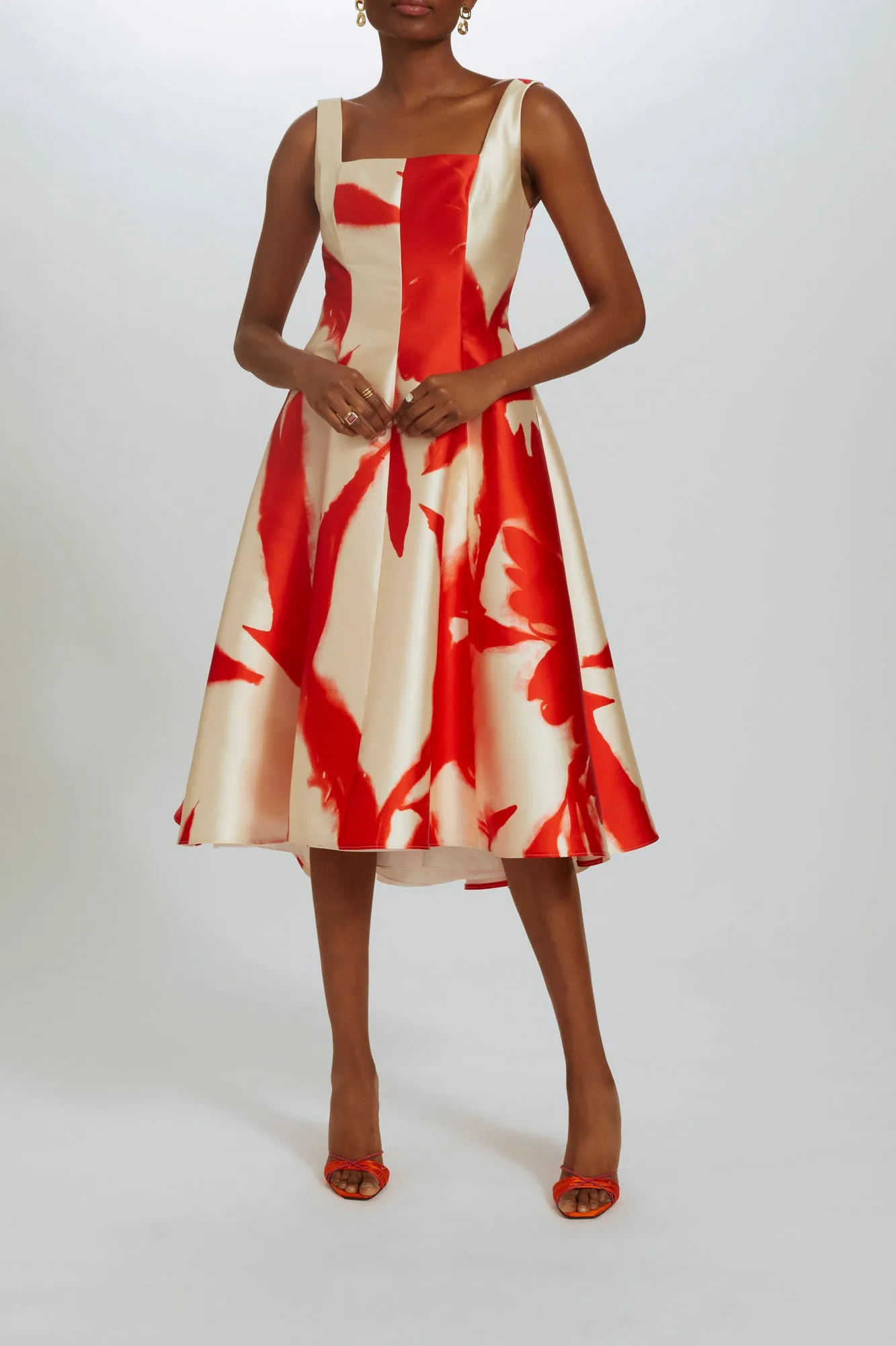 P529 - Red-Ivory sold by Amsale product image thumbnail 3