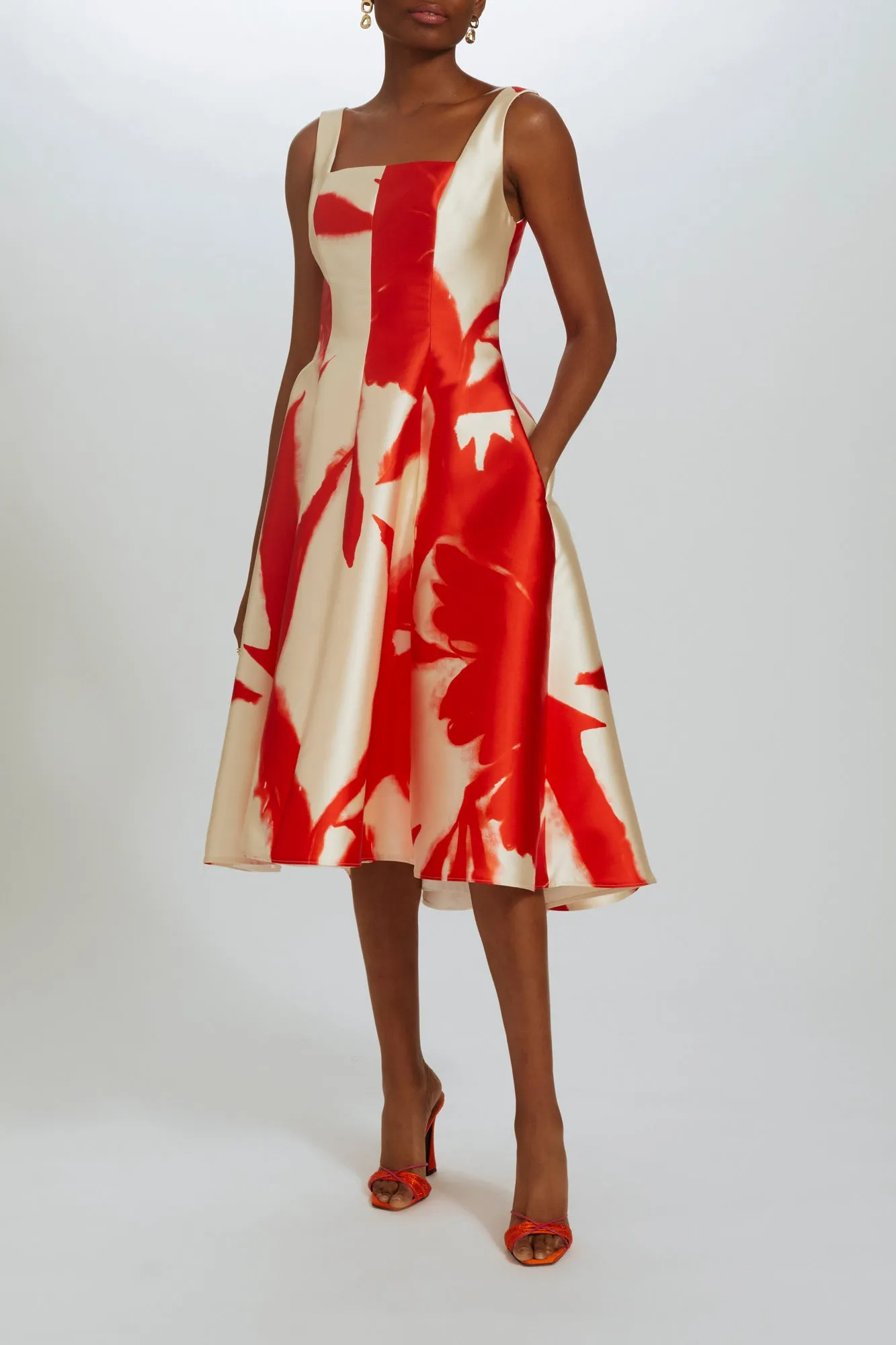 P529 - Red-Ivory sold by Amsale