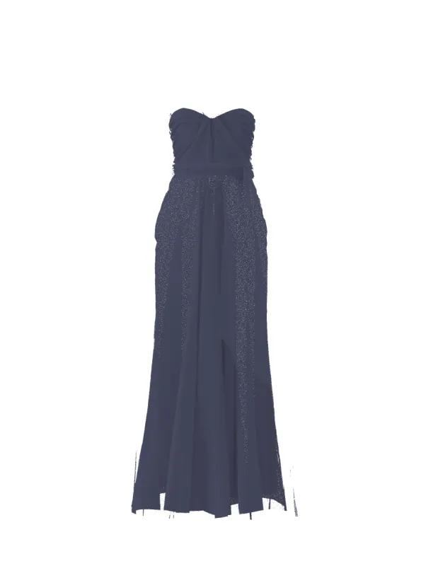 Bodice(Cerisa), Skirt(Justine),Belt(Sash), blue-steel sold by Amsale